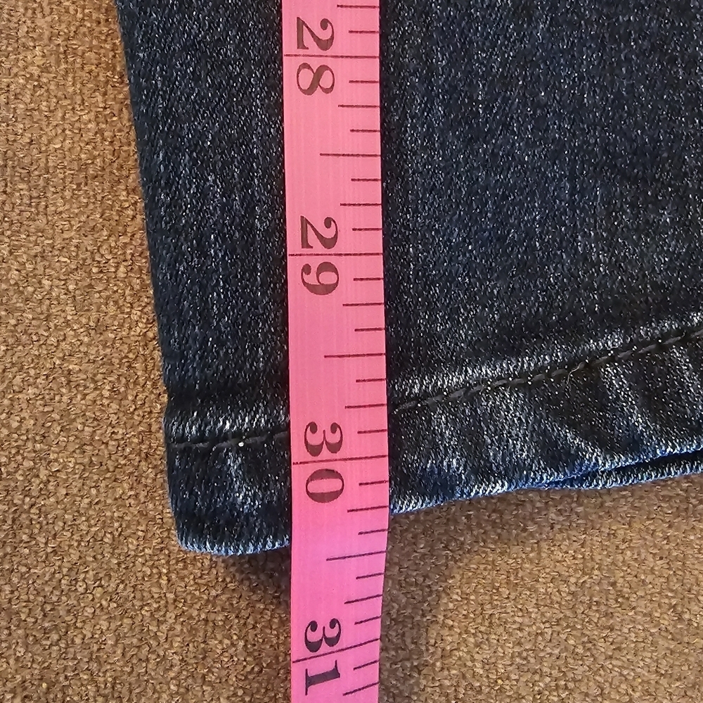 Gloria Vanderbilt Amanda Dark Wash Straight Leg Jeans Size 6 - Picture 11 of 12